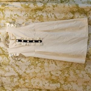 Dress by 123 white with black